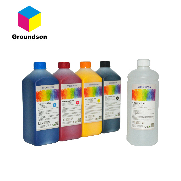Front-view image of Eco Solvent ink digital printing inks