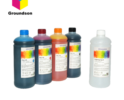 Front-view image of water based Dye ink digital printing inks